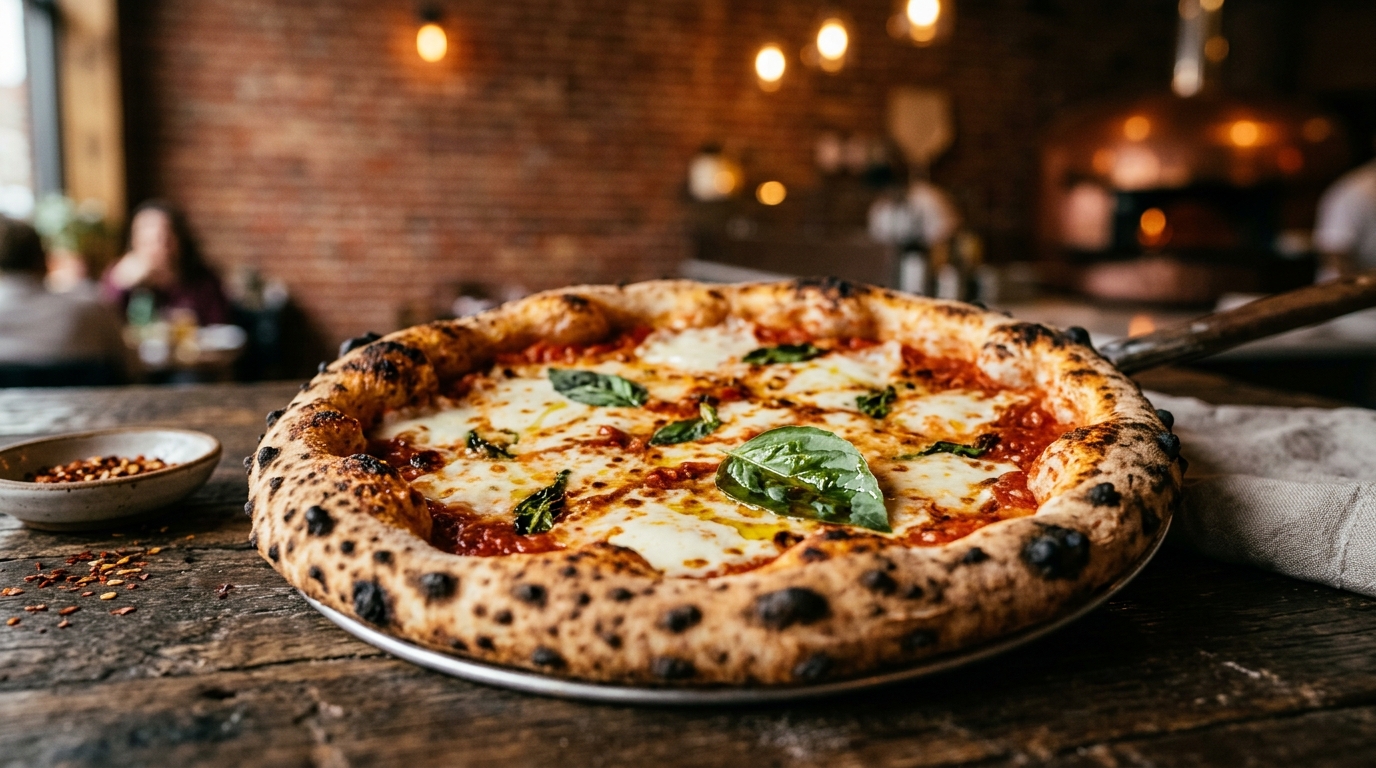 Redbrick Wood-Fired Neapolitan Pizza